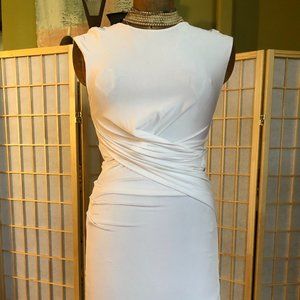 T by Alexander Wang White Dress